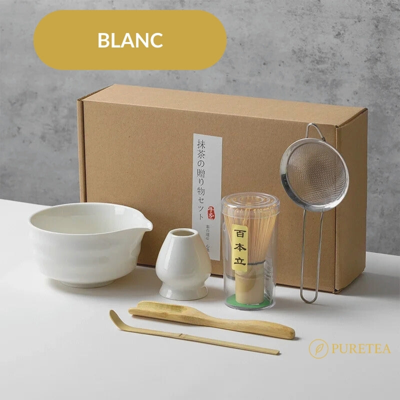 Coffret service à thé Matcha