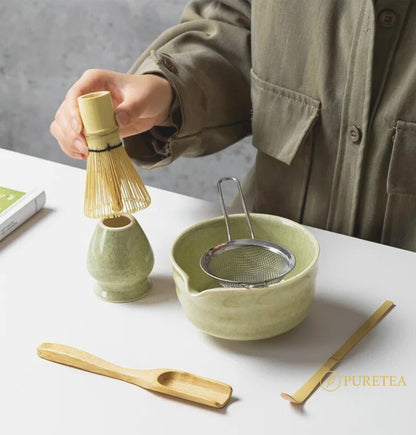 Coffret service à thé Matcha