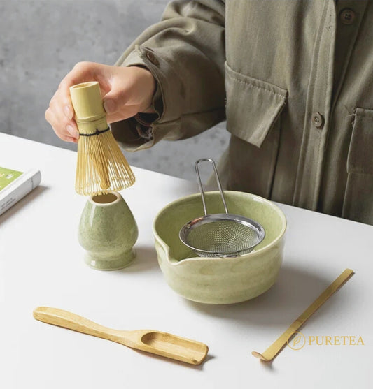 Coffret service à thé Matcha