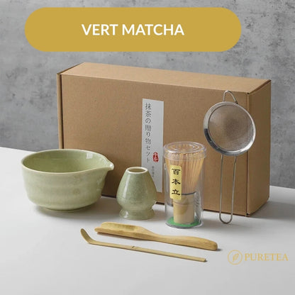 Coffret service à thé Matcha