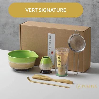 Coffret service à thé Matcha